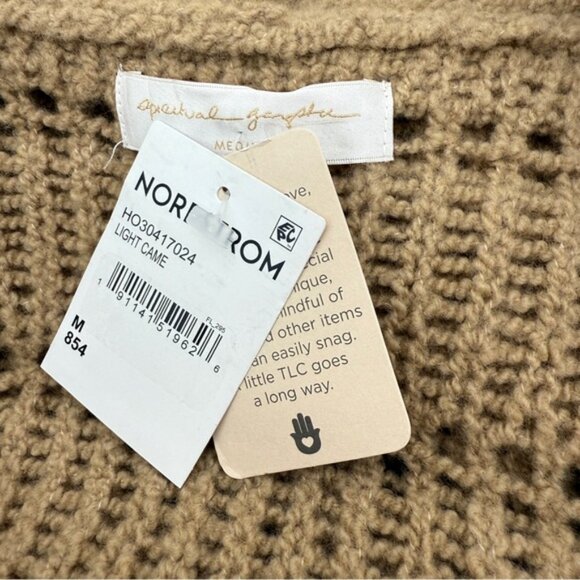 SPIRITUAL GANGSTER Casey wool open CARDIGAN - Picture 7 of 7